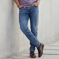 Killer Men Light Blue Solid Slim Fit Jeans