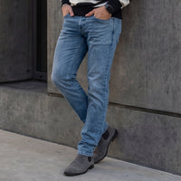 Killer Men Light Blue Solid Slim Fit Jeans