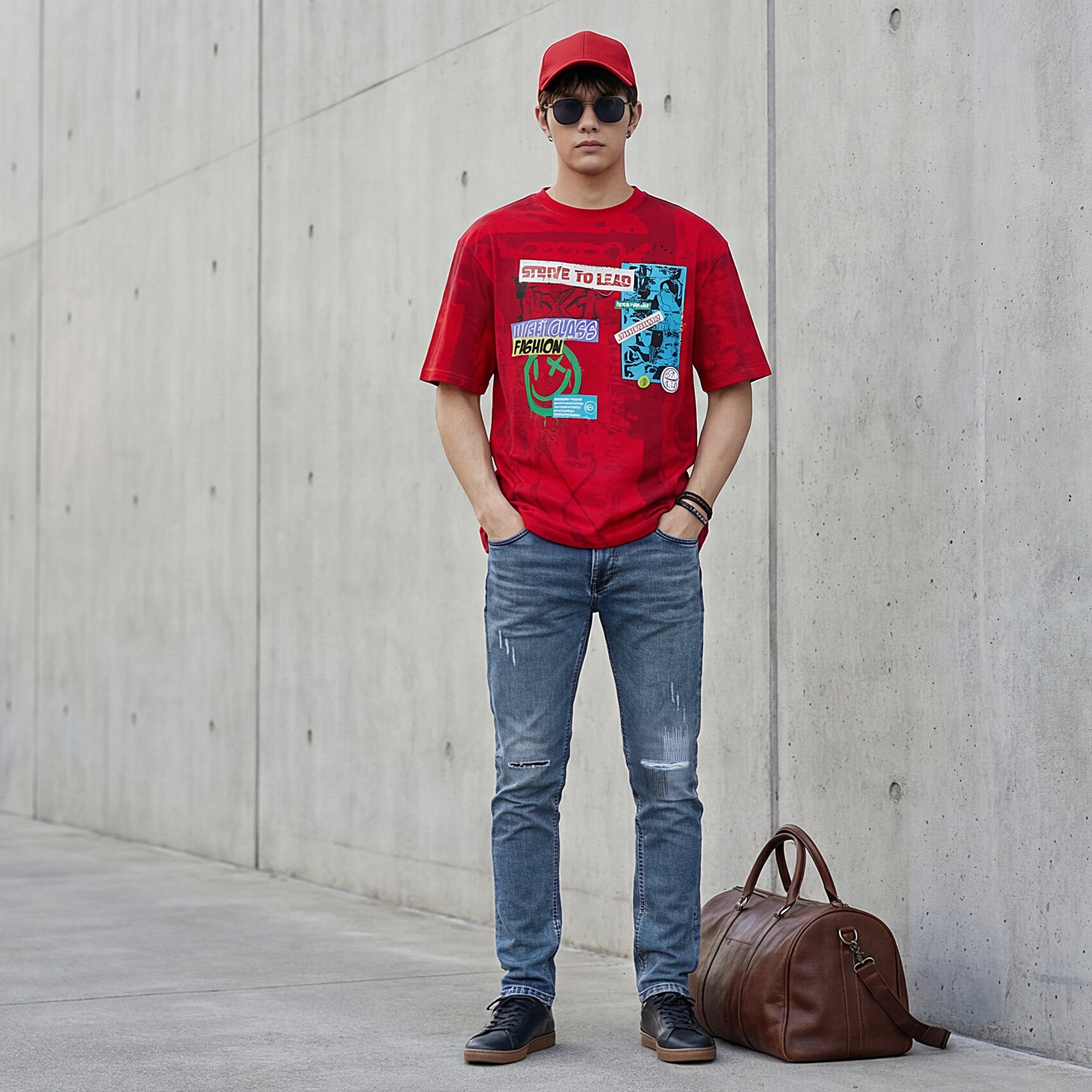 Killer Men Light Blue Solid Slim Fit Jeans