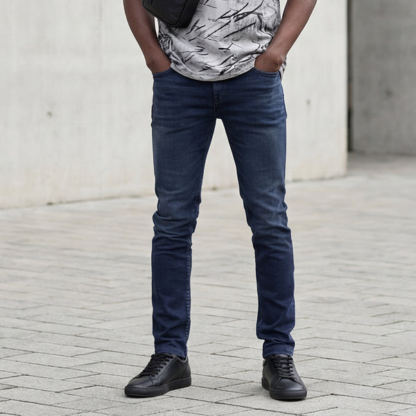 Killer Men Grey Solid Slim Fit Jeans