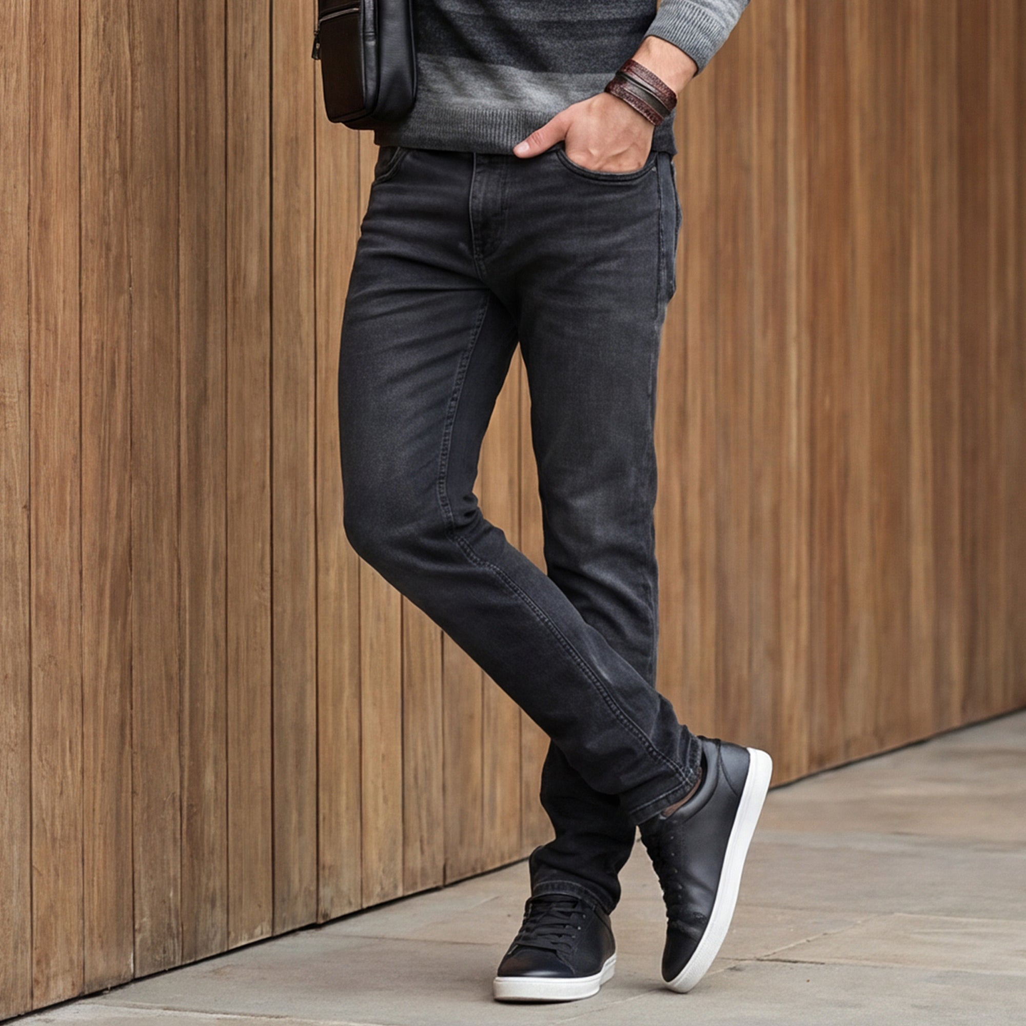 Killer Men Black Slim Fit Jeans