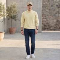 Killer Men Dark Blue Solid Slim Fit Jeans