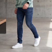 Killer Men Dark Blue Slim Fit Jeans