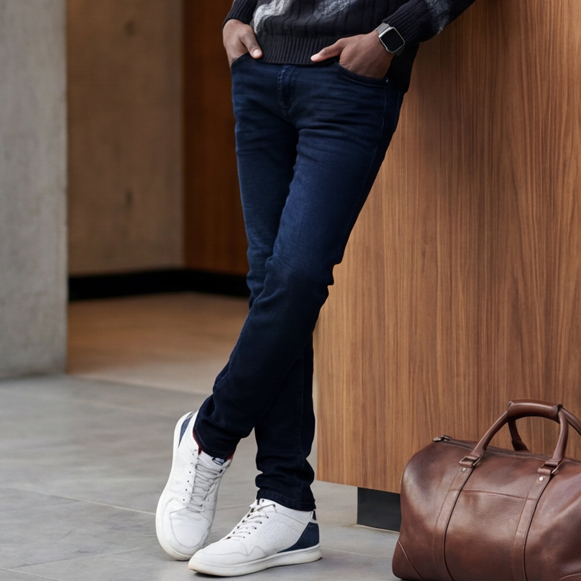 Killer Men Dark Blue Slim Fit Jeans