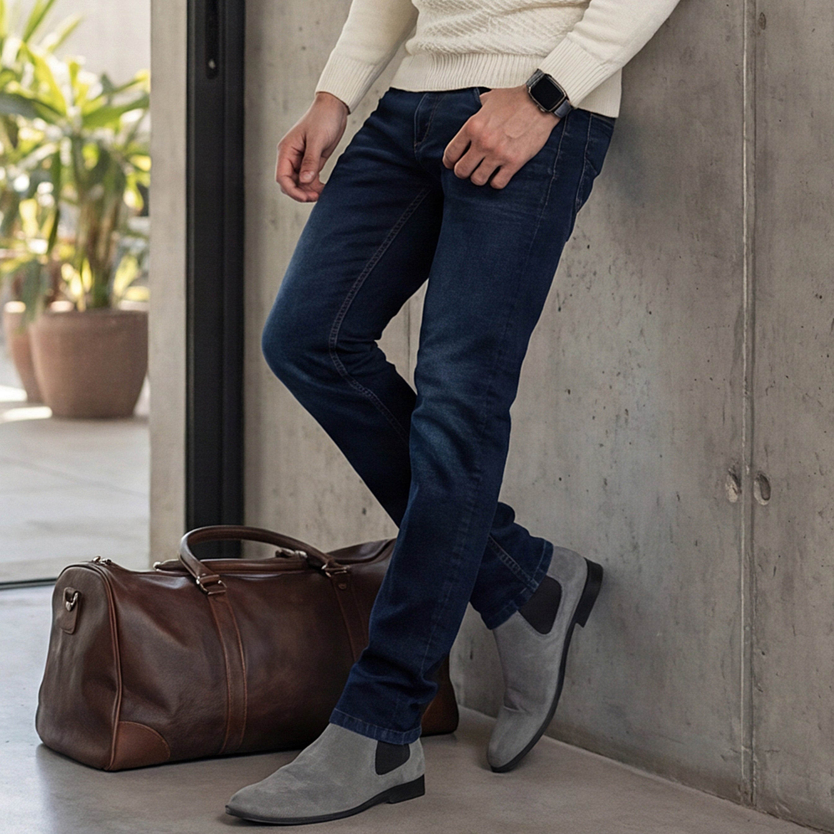 Killer Men Dark Blue Slim Fit Jeans