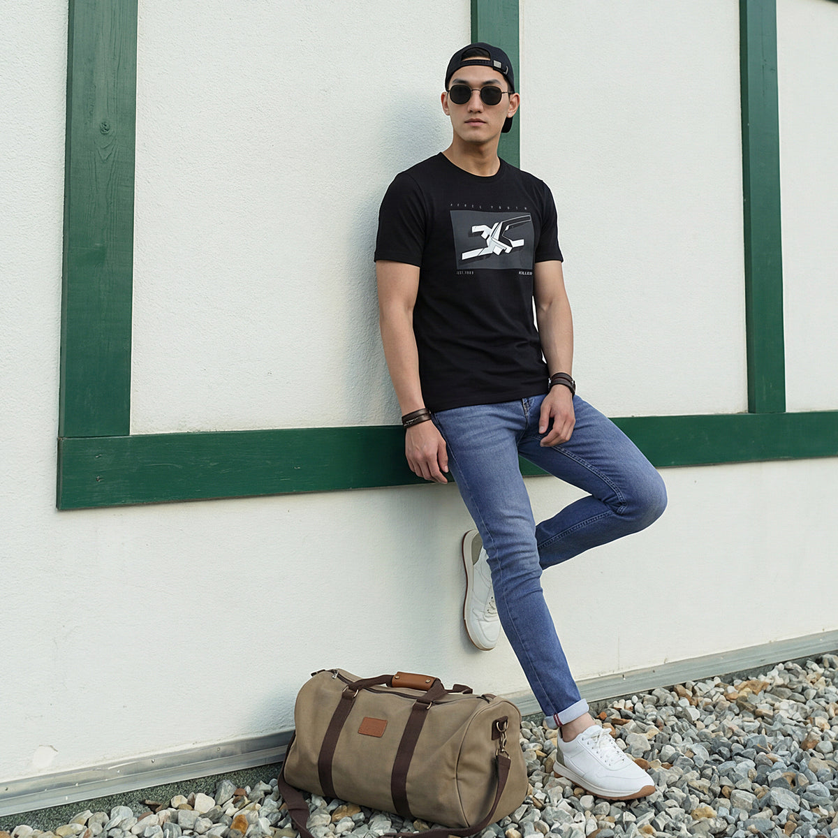 Killer Men Grey Solid Slim Fit Jeans