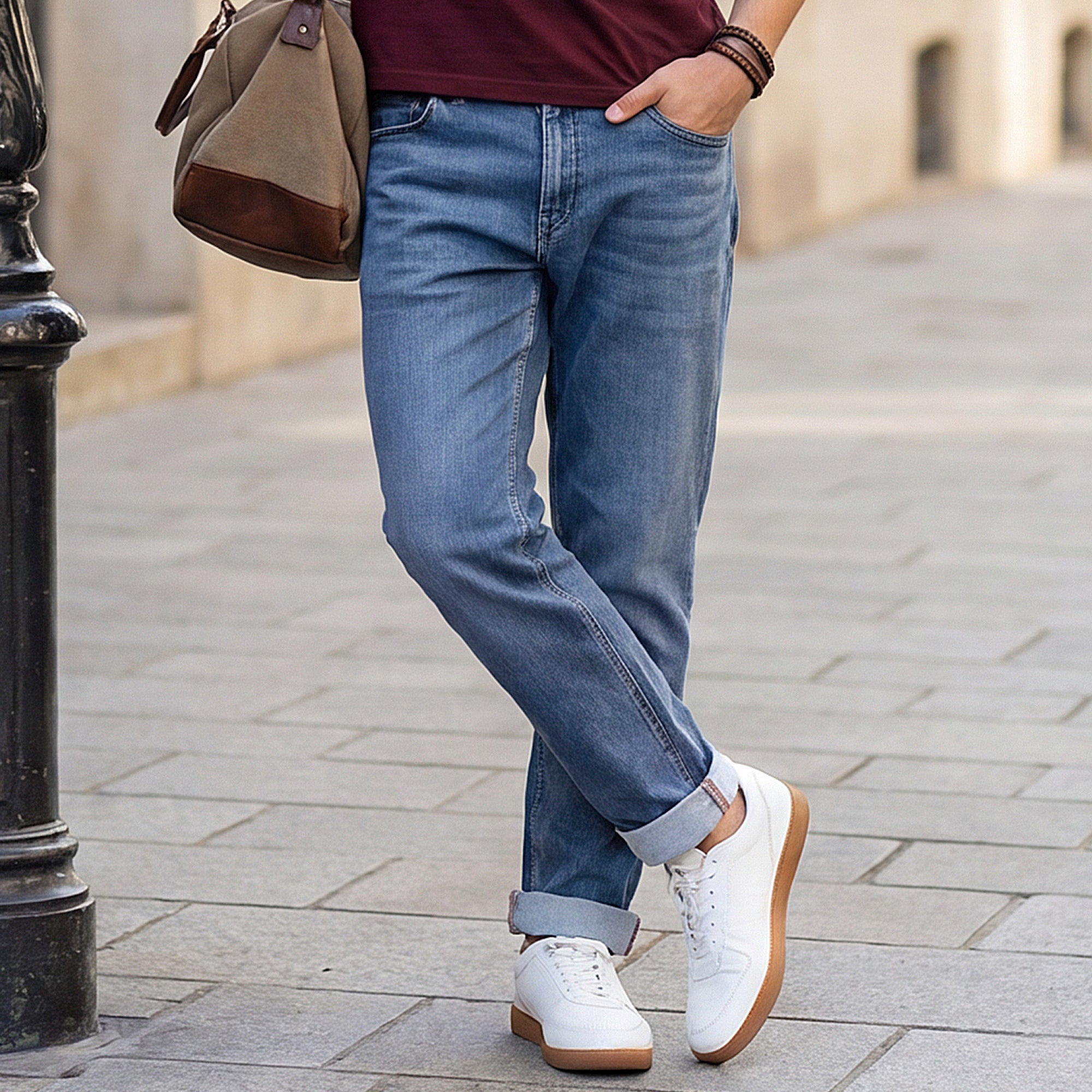 Killer Men Blue Slim Fit Jeans