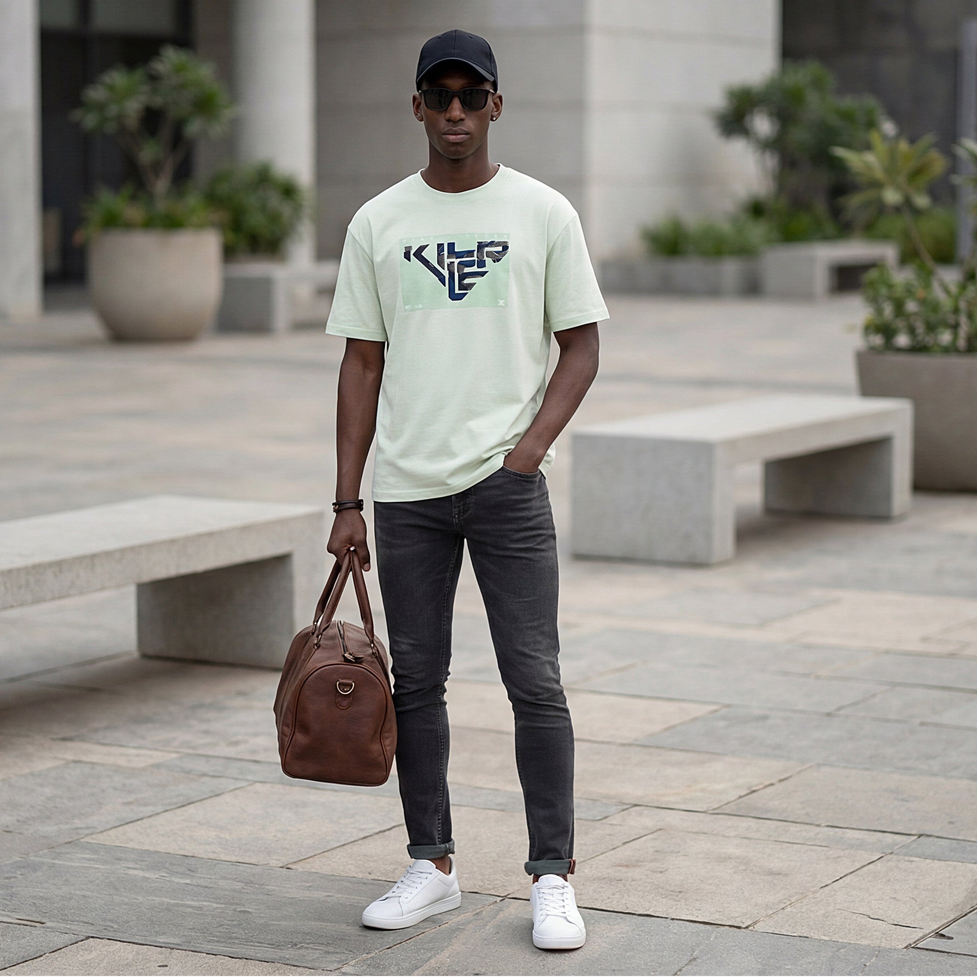 Killer Men Olive Slim Fit Jeans