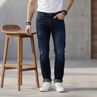 Killer Men Dark Blue Slim Fit Jeans