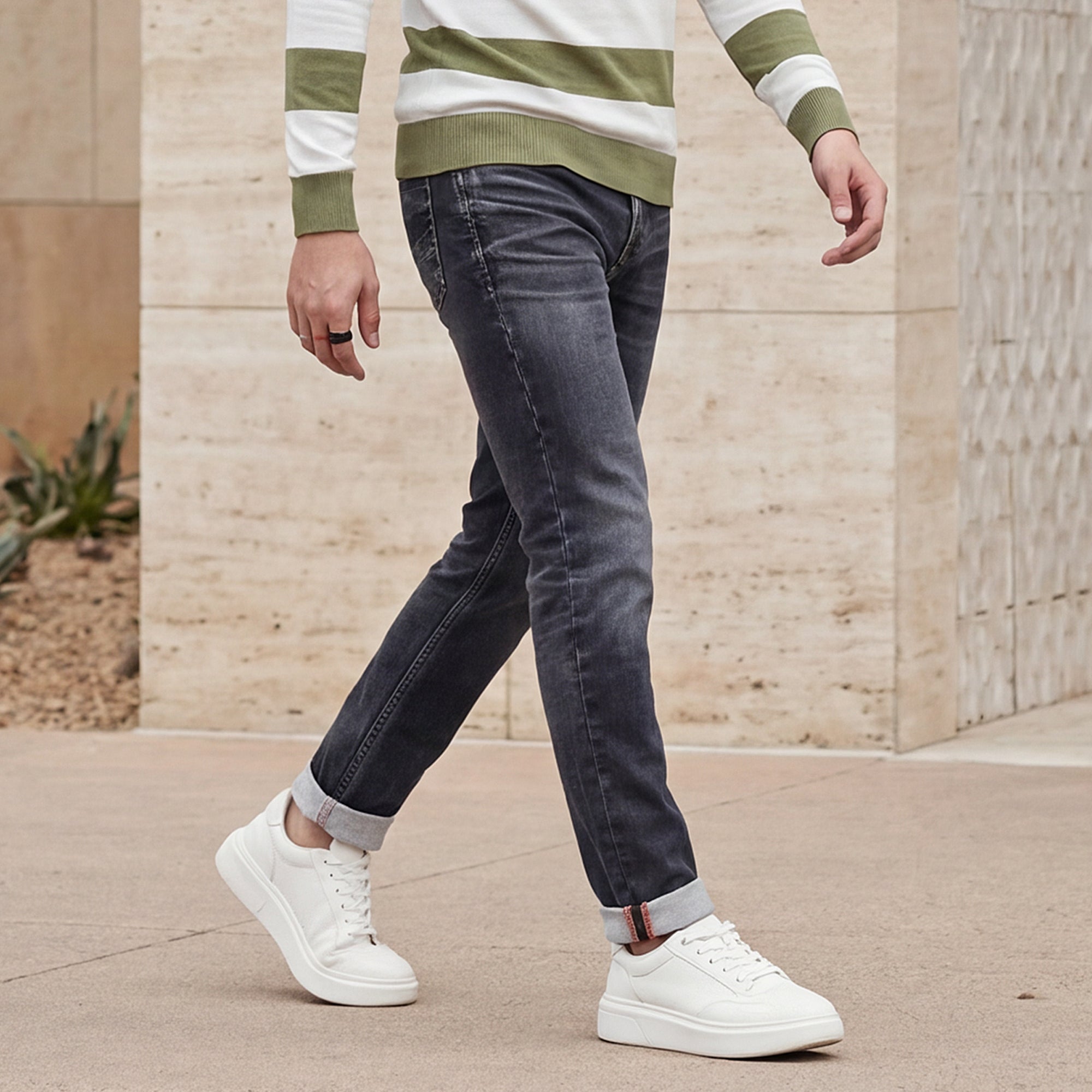 Killer Men Grey Slim Fit Jeans