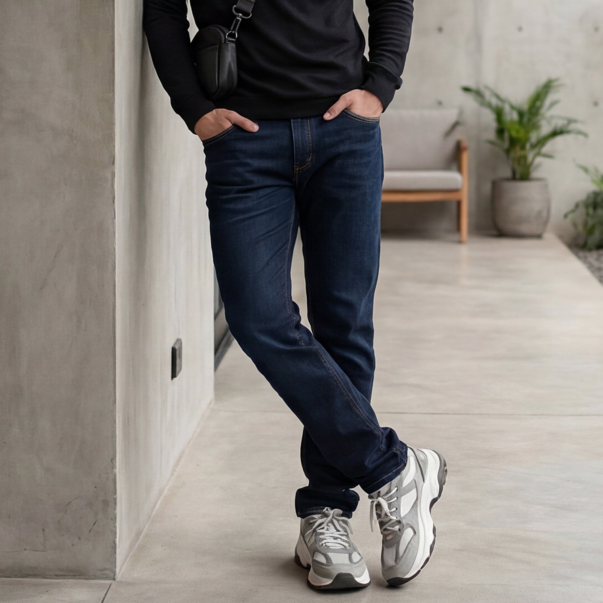 Killer Men Dark Blue Skinny Fit Jeans