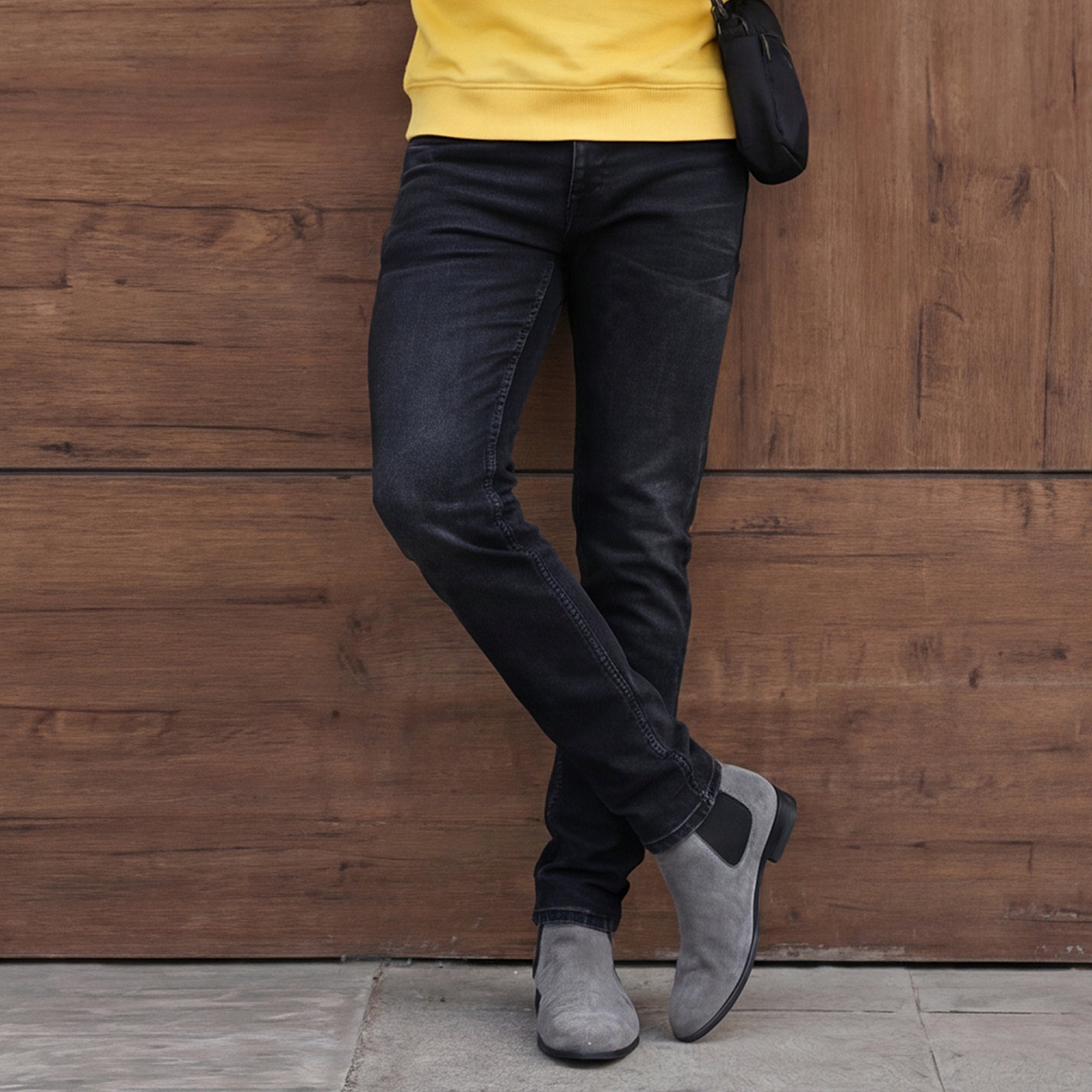 Killer Men Black Skinny Fit Jeans