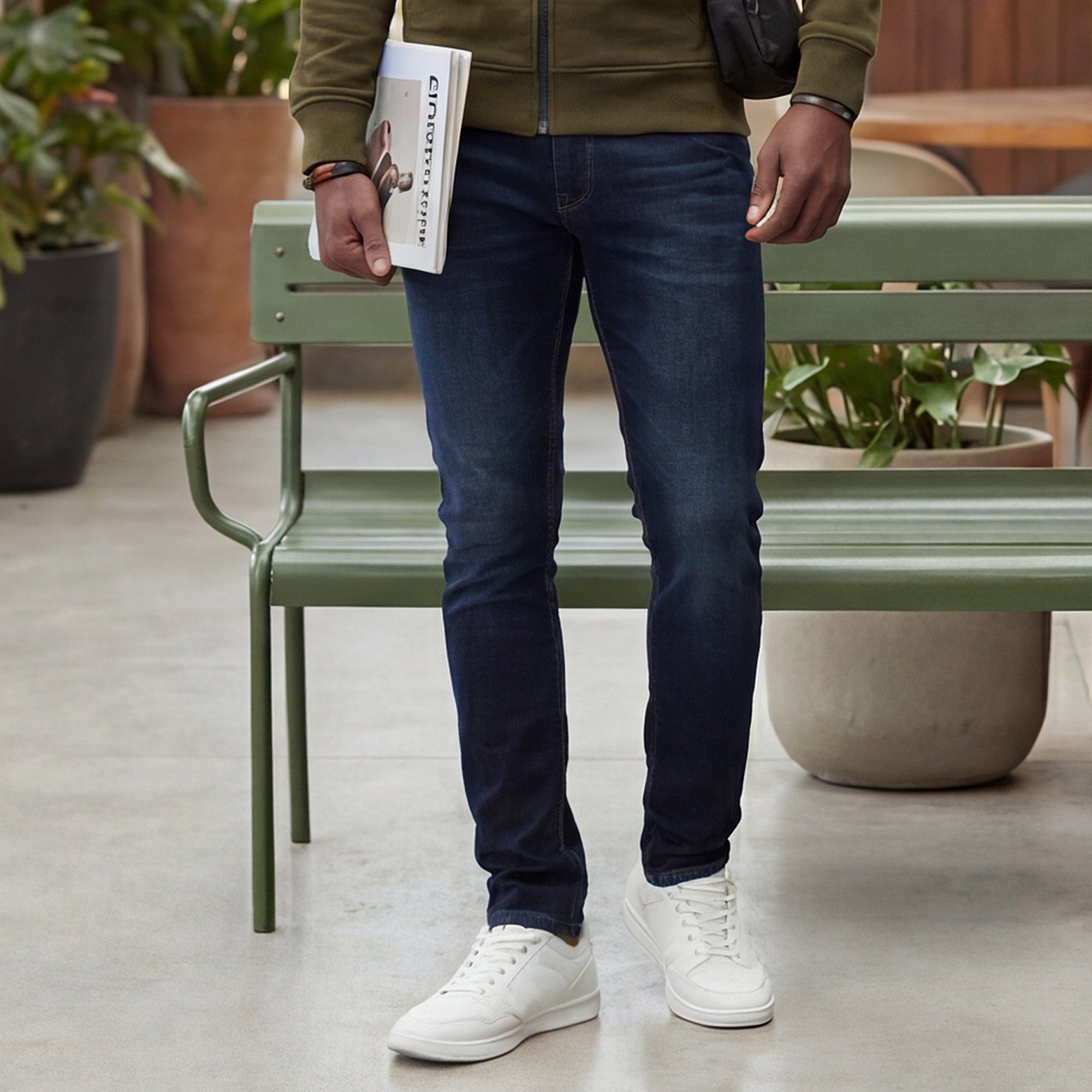 Killer Men Dark Blue Skinny Fit Jeans