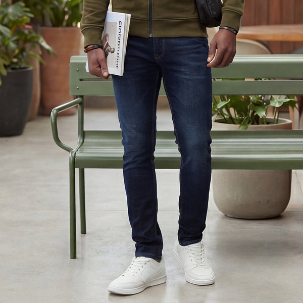 Killer Men Dark Blue Skinny Fit Jeans