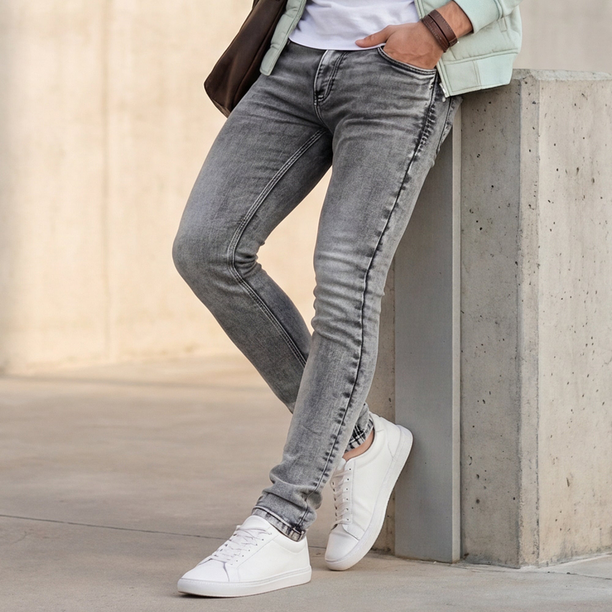 Killer Men Black Skinny Fit Jeans