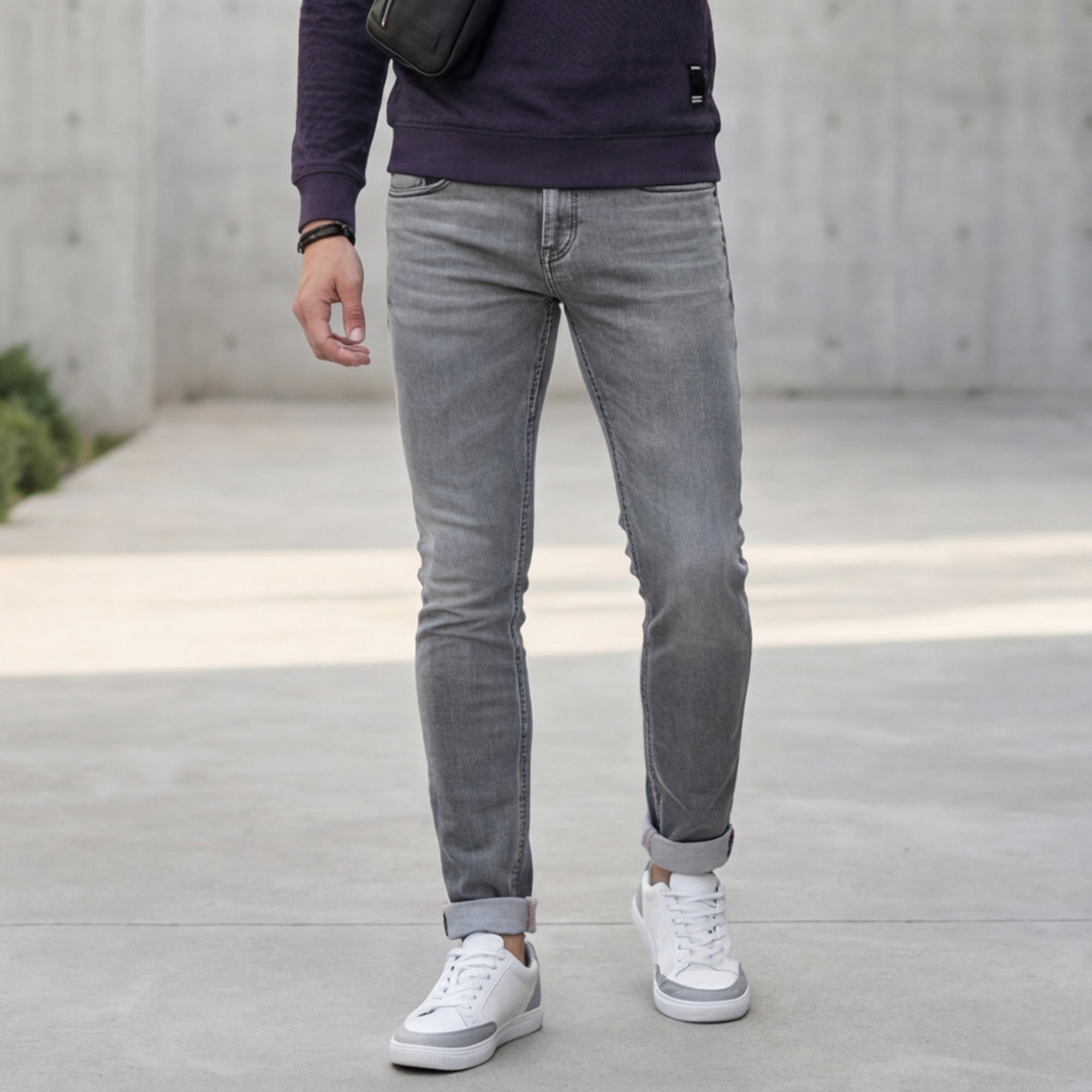 Killer Men Light Green Skinny Fit Jeans