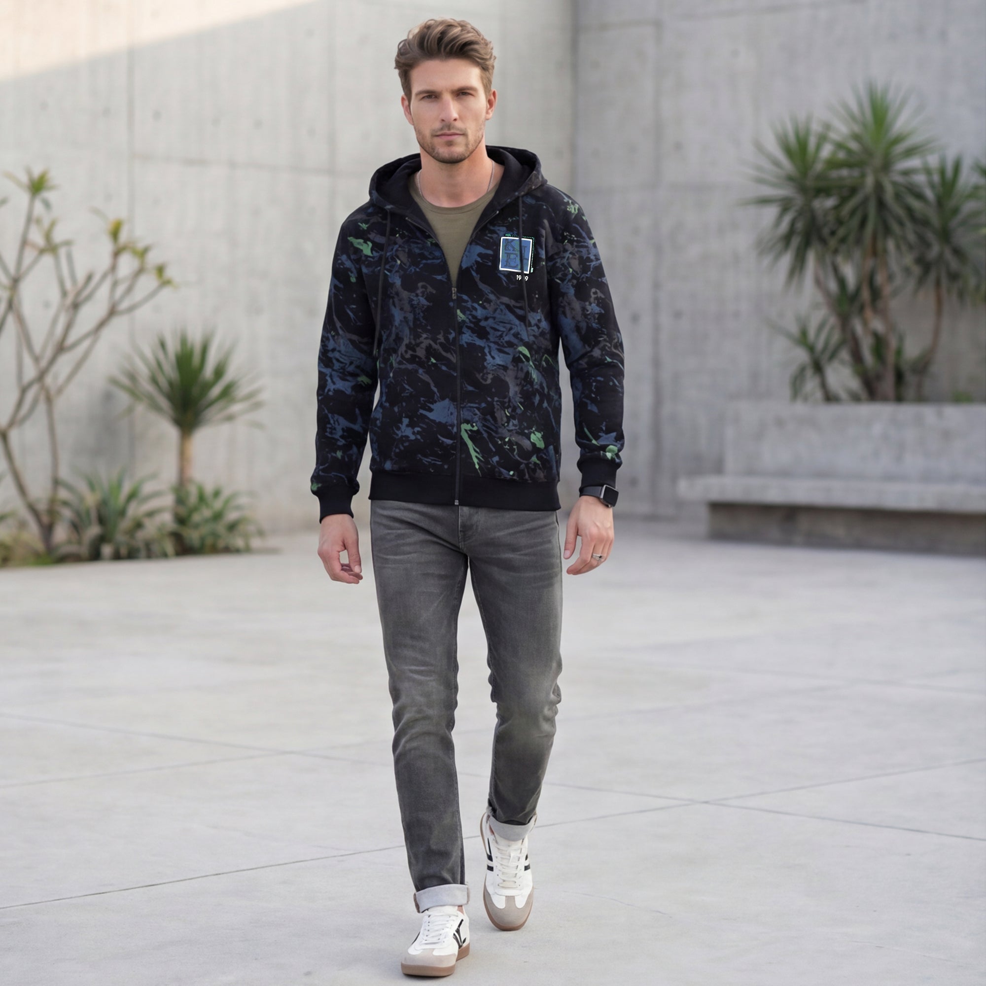 Killer Men Green Skinny Fit Jeans