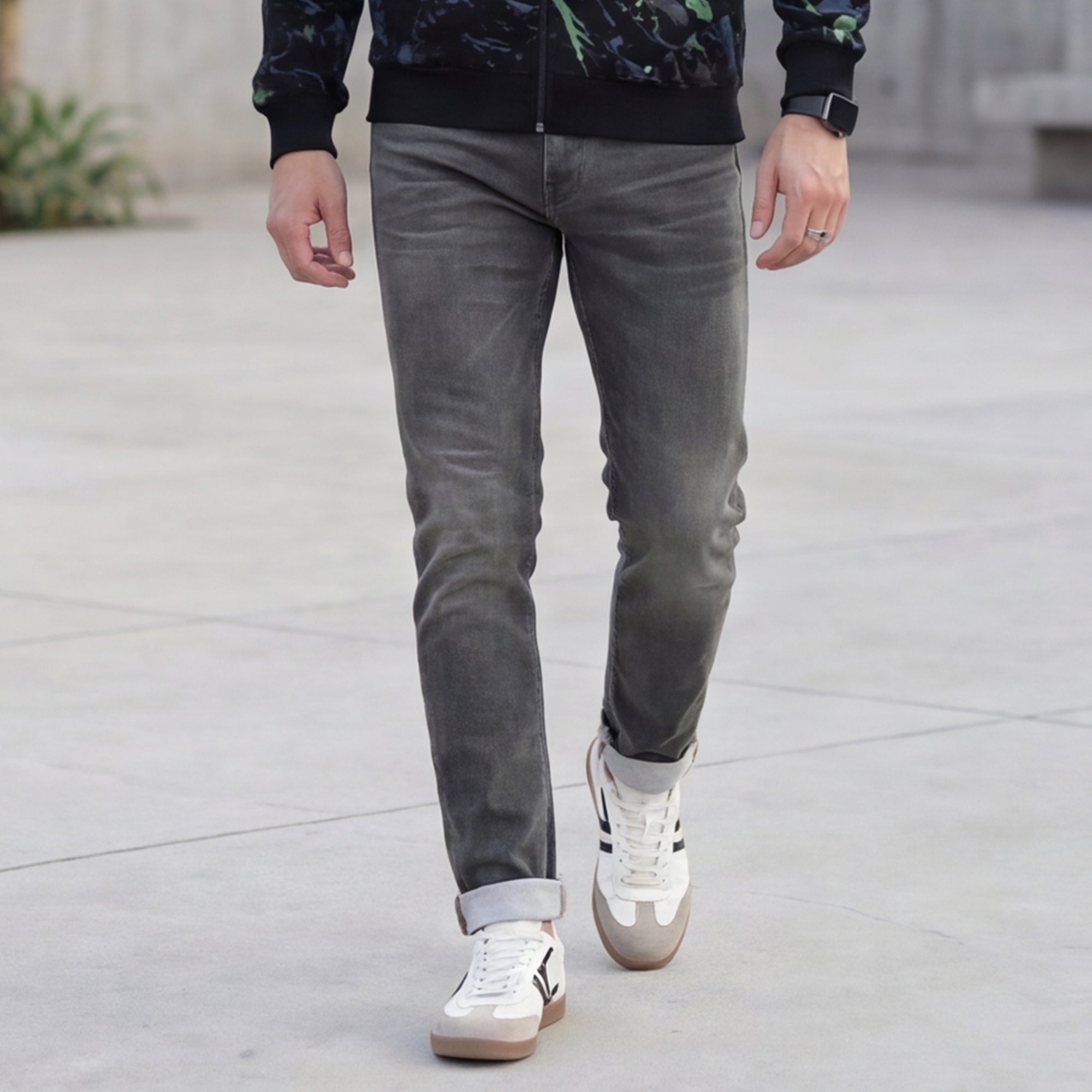 Killer Men Green Skinny Fit Jeans