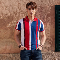 Killer Men Red Printed Slim Fit T-Shirts