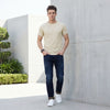 Killer Men Beige Printed Slim Fit T-Shirts