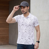 Killer Men White Printed Slim Fit T-Shirts