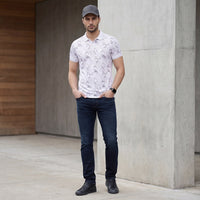 Killer Men White Printed Slim Fit T-Shirts