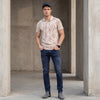Killer Men Purple Printed Slim Fit T-Shirts