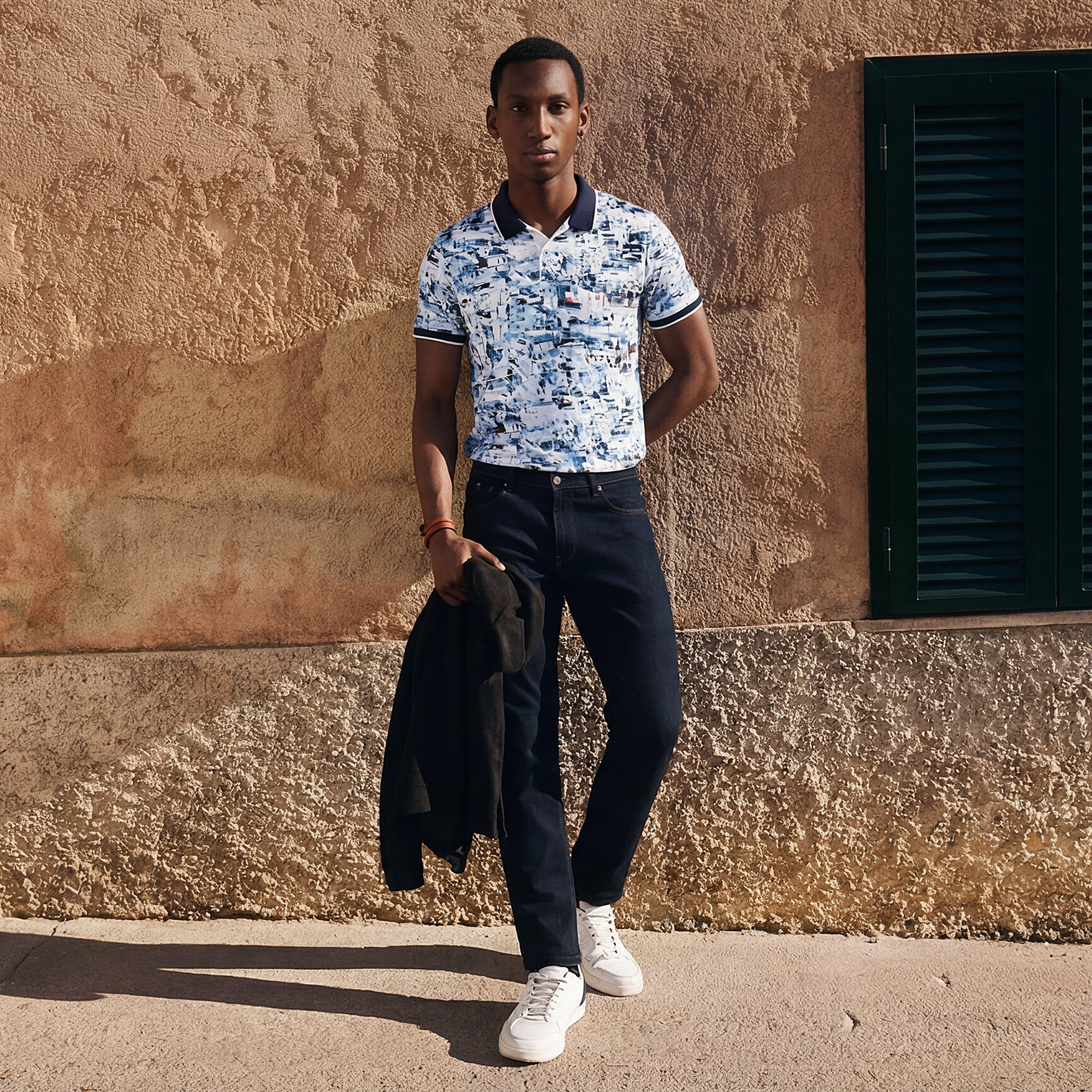 Killer Men Blue Printed Slim Fit T-Shirts