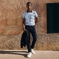 Killer Men Blue Printed Slim Fit T-Shirts