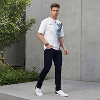 Killer Men White Printed Round Neck T-Shirts