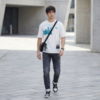 Killer Men White Printed Round Neck T-Shirts