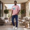 Killer Men Pink Printed Round Neck T-Shirts