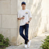 Killer Men White Printed Slim Fit T-Shirt