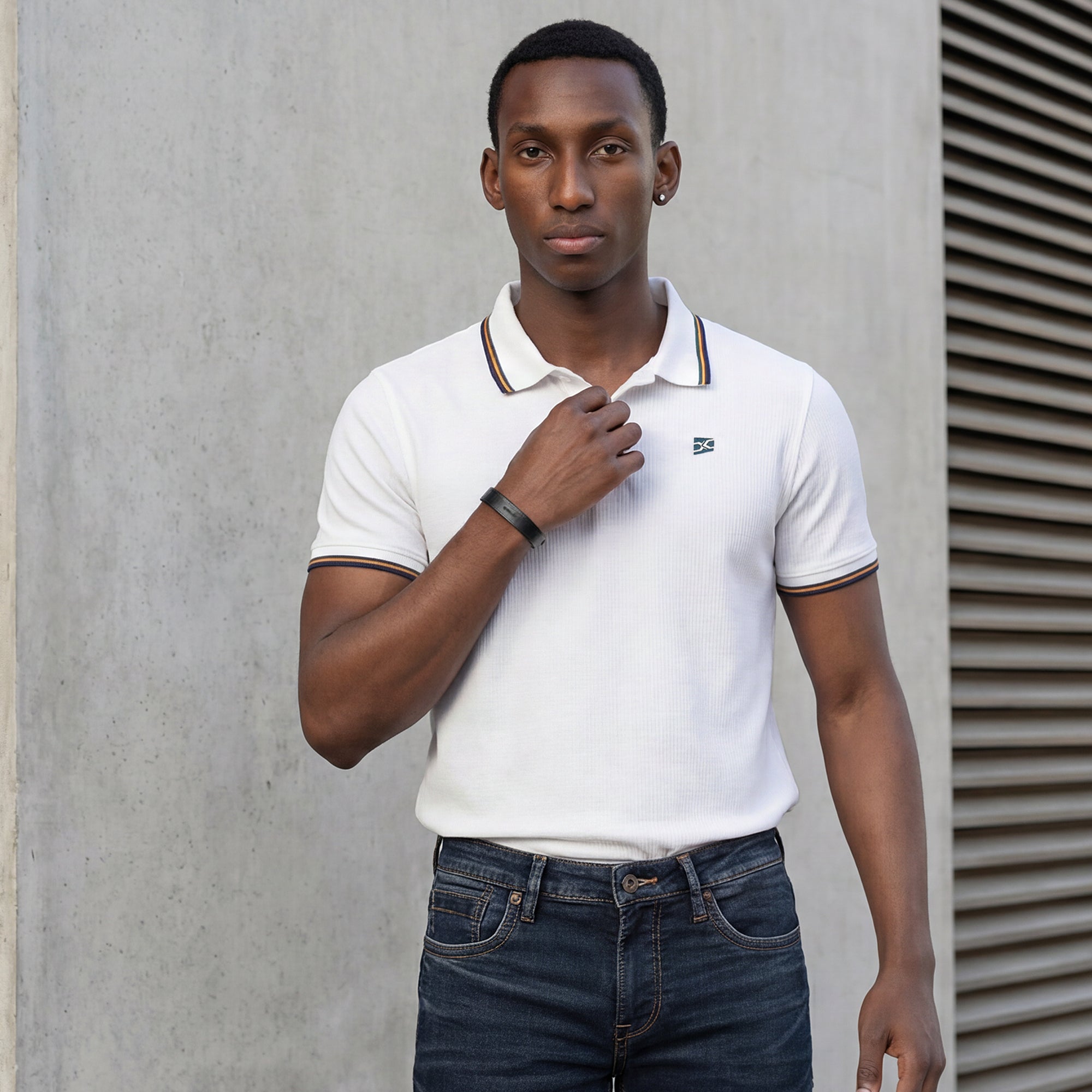 Killer Men White Printed Slim Fit T-Shirts