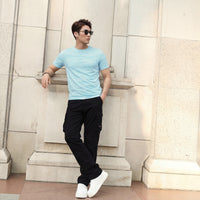 Killer Men Light Green Printed Slim Fit T-Shirts