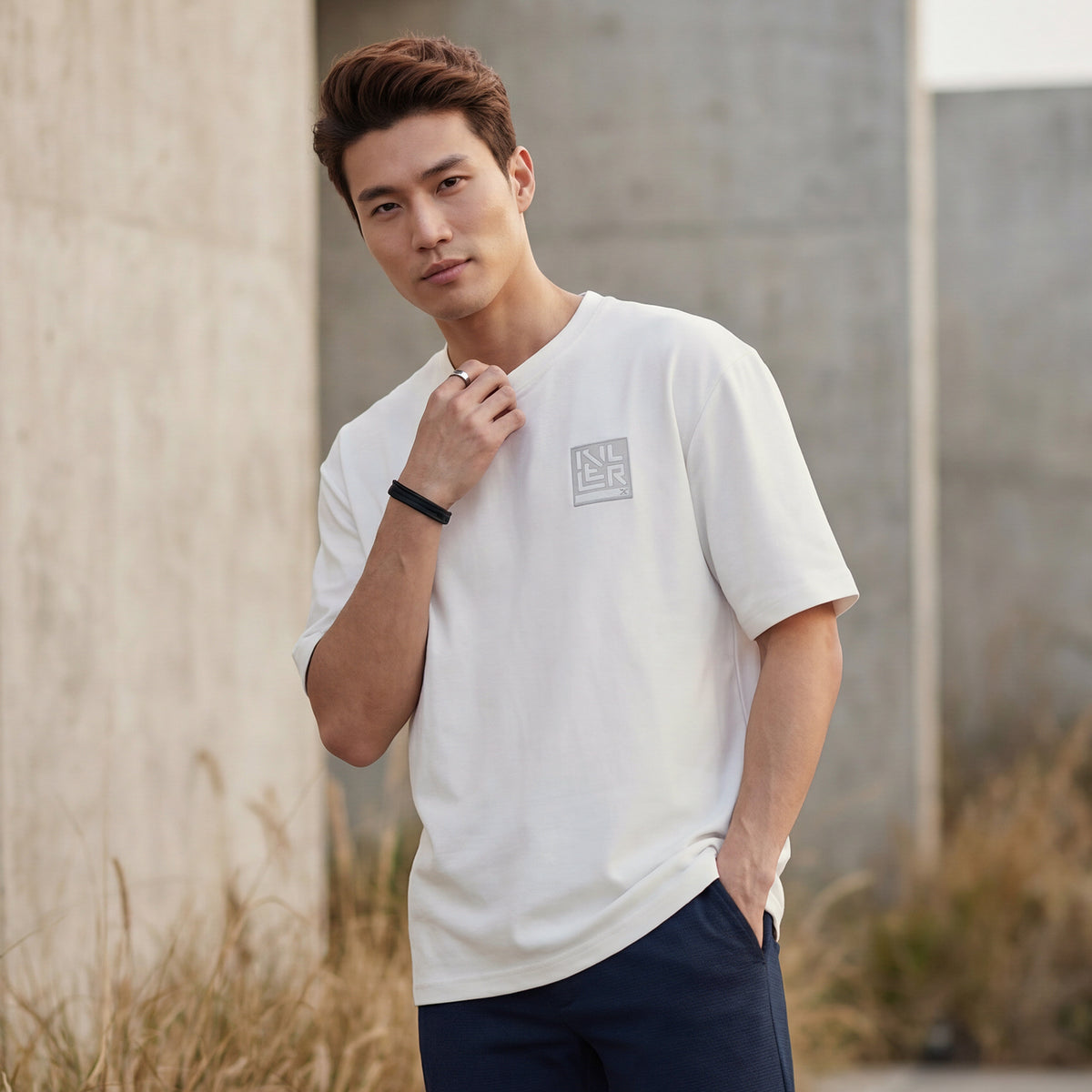 Killer Men White Round Neck T-Shirts