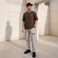 Killer Men Olive Round Neck T-Shirts
