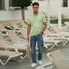 Killer Men Green Printed Slim Fit T-Shirts