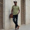 Killer Men Green Printed Slim Fit T-Shirts
