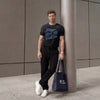 Killer Men Black Printed Slim Fit T-Shirts