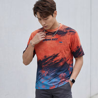 Killer Men Red Printed Round Neck T-Shirts
