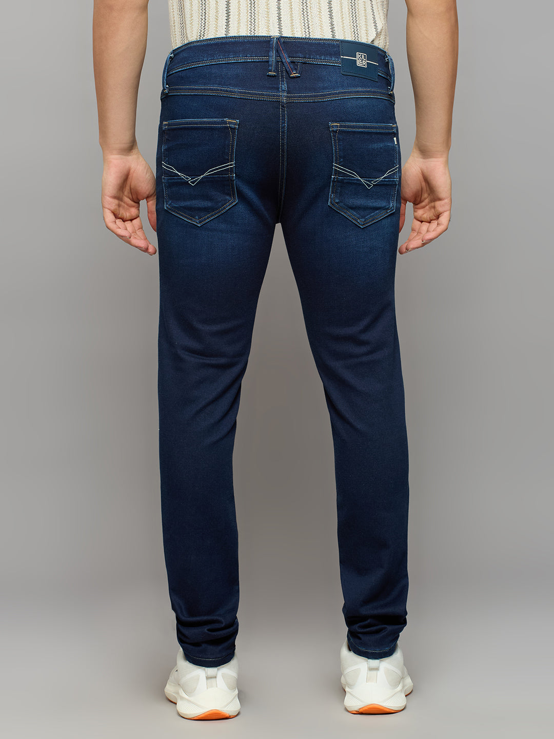 Men's Grey Slim Fit Jeans