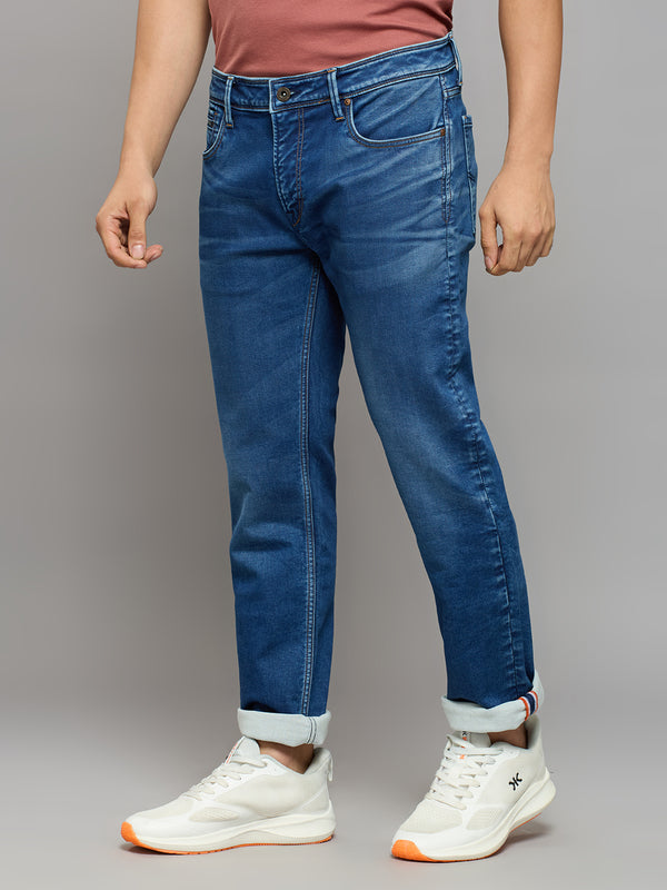 Men's Blue Slim Fit Jeans