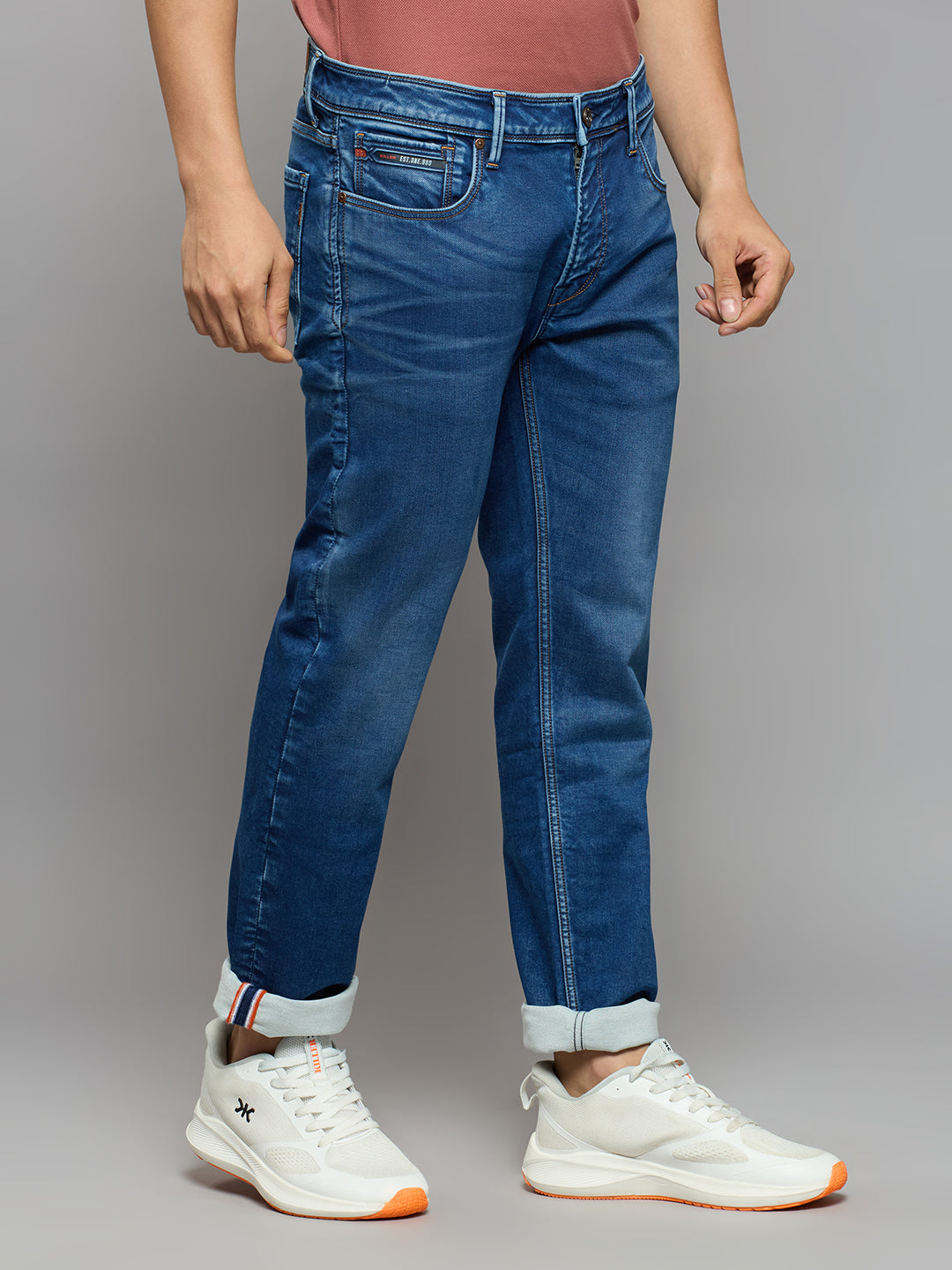 Men's Blue Slim Fit Jeans