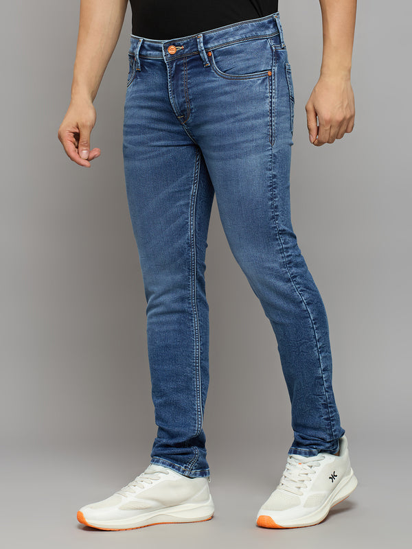 Men's Light Blue Slim Fit Jeans