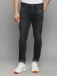 Men's Dark Grey Skinny Fit Jeans