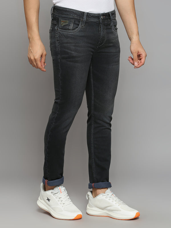 Men's Dark Grey Skinny Fit Jeans