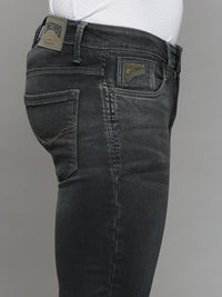 Men's Dark Grey Skinny Fit Jeans