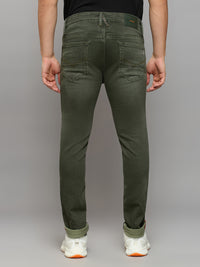 Men's Green Skinny Fit Jeans