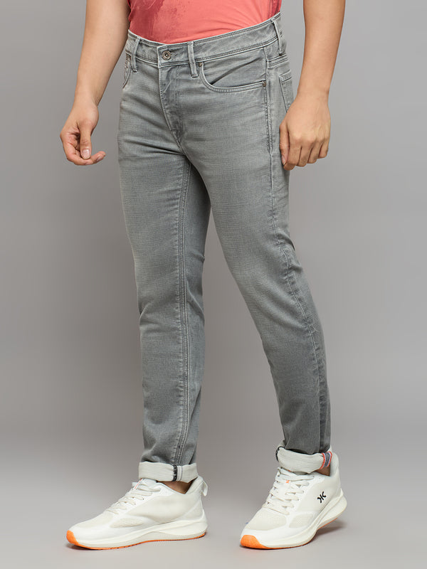 Men's Grey Skinny Fit Jeans